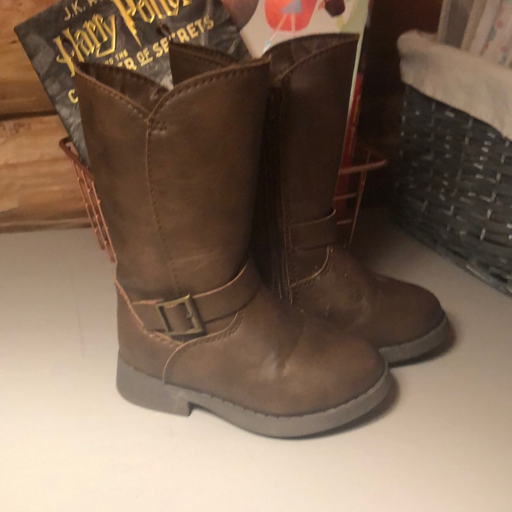 Toddler riding boots